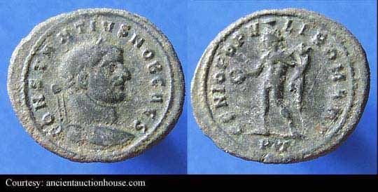 монета Древнего Рима