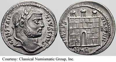 монета Древнего Рима