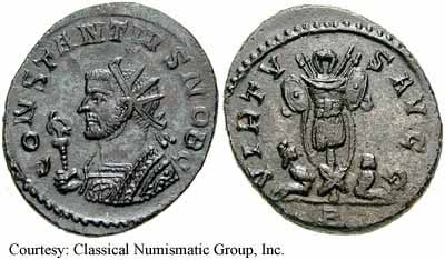 монета Древнего Рима