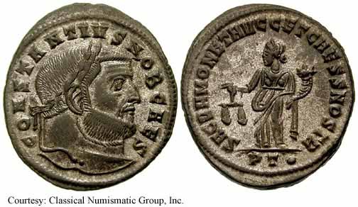 монета Древнего Рима