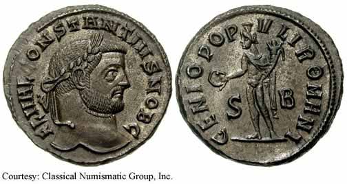 монета Древнего Рима