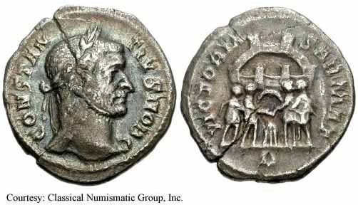 монета Древнего Рима