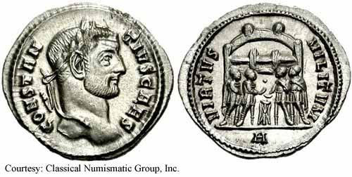 монета Древнего Рима