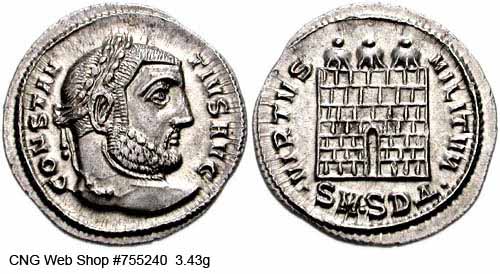 монета Древнего Рима