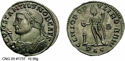 монета Древнего Рима