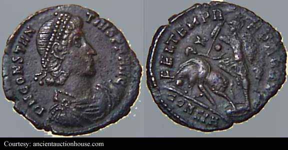 монета Древнего Рима