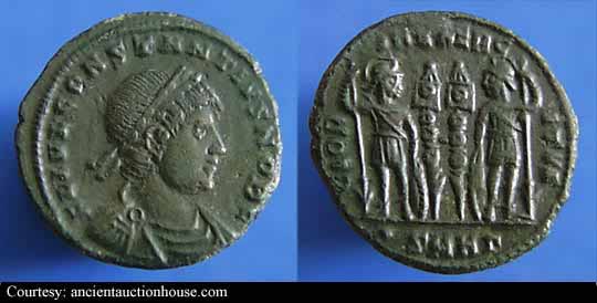 монета Древнего Рима