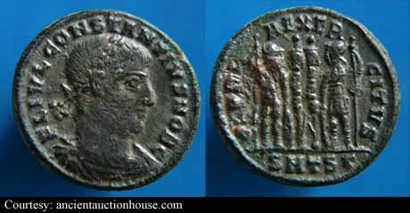 монета Древнего Рима