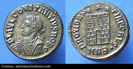 монета Древнего Рима