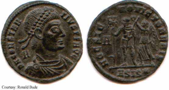 монета Древнего Рима