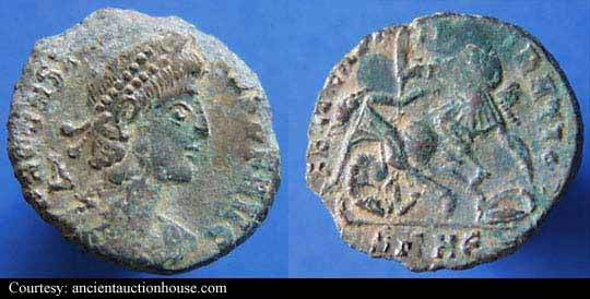 монета Древнего Рима