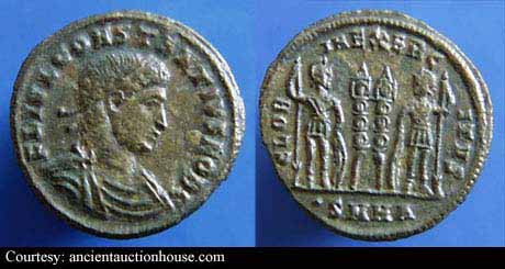 монета Древнего Рима