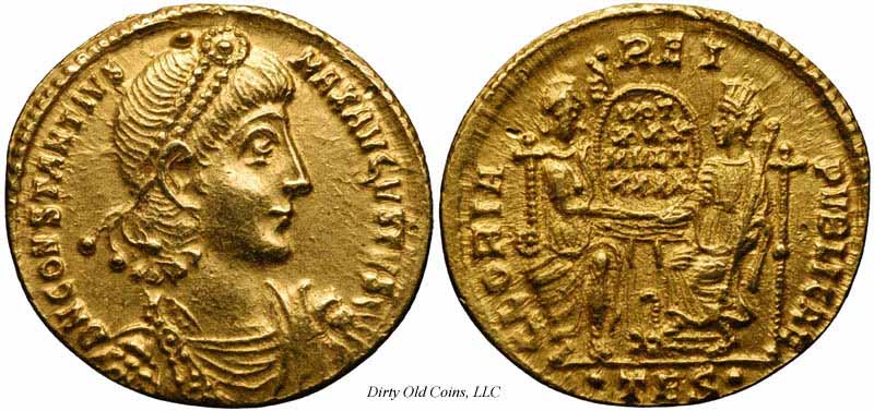 монета Древнего Рима