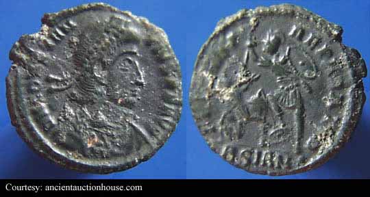 монета Древнего Рима