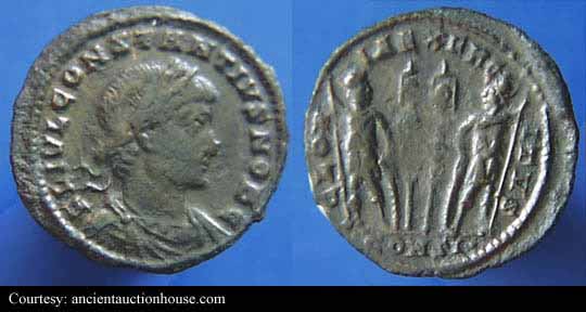 монета Древнего Рима