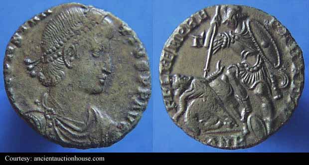 монета Древнего Рима