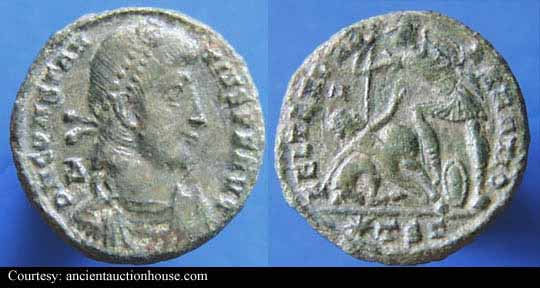 монета Древнего Рима