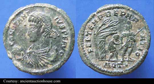 монета Древнего Рима