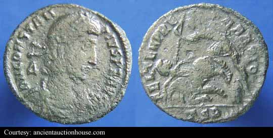 монета Древнего Рима