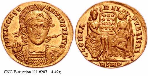 монета Древнего Рима