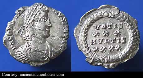 монета Древнего Рима