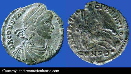 монета Древнего Рима