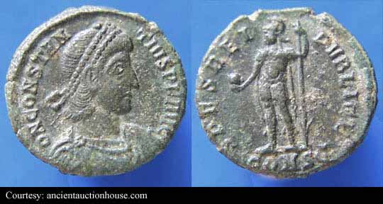 монета Древнего Рима