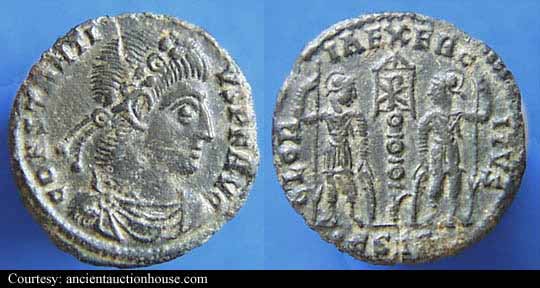 монета Древнего Рима