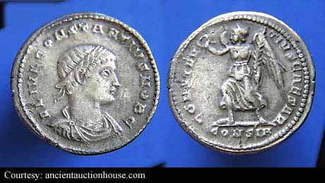 монета Древнего Рима