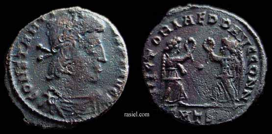 монета Древнего Рима