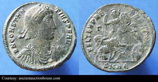 монета Древнего Рима