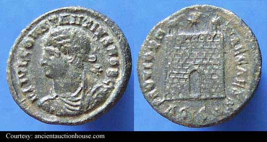 монета Древнего Рима