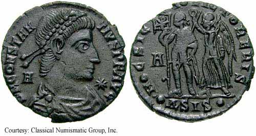 монета Древнего Рима