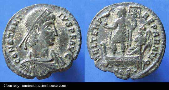 монета Древнего Рима