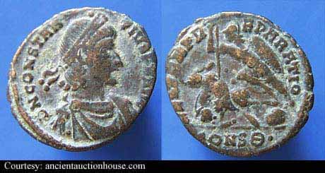 монета Древнего Рима