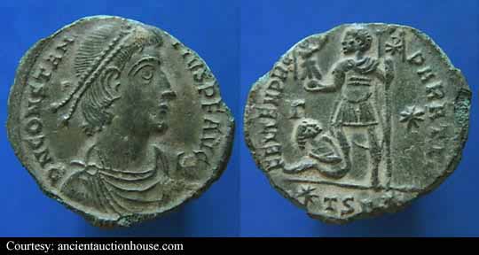 монета Древнего Рима