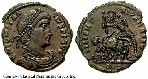 монета Древнего Рима