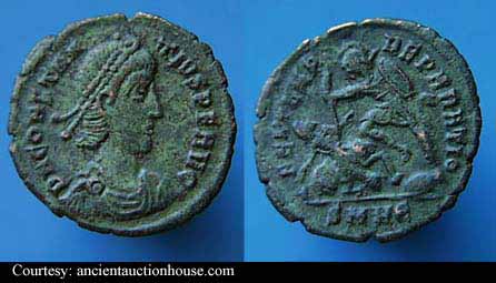 монета Древнего Рима