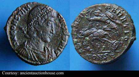 монета Древнего Рима