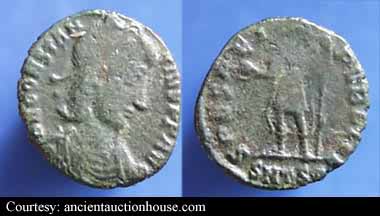 монета Древнего Рима