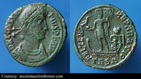 монета Древнего Рима