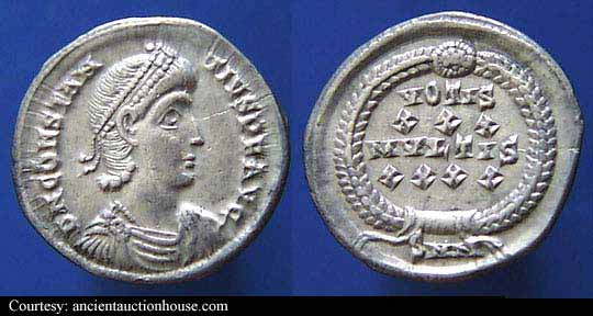 монета Древнего Рима