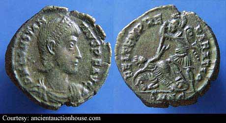 монета Древнего Рима