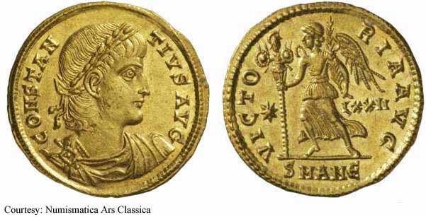 монета Древнего Рима