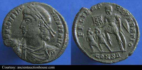 монета Древнего Рима