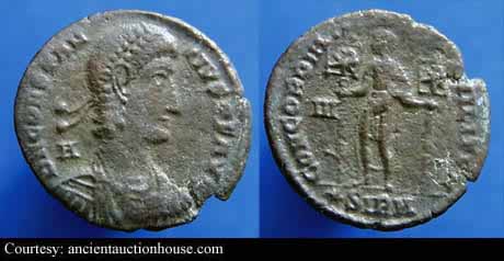 монета Древнего Рима