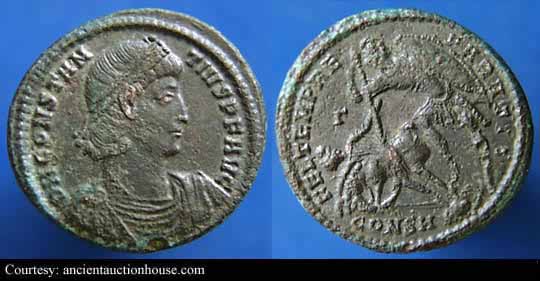 монета Древнего Рима