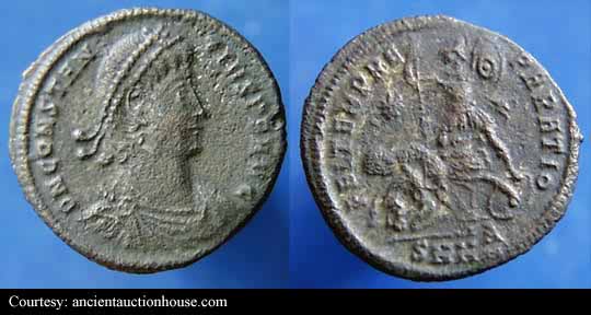 монета Древнего Рима