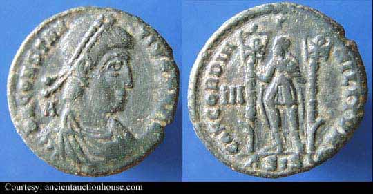 монета Древнего Рима