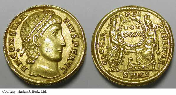 монета Древнего Рима